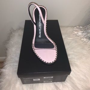 Alexander Wang “Nova” Stiletto in Pale Pink- 39.5